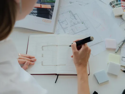 Illustrazione memphis flusso lavoro